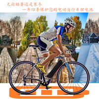 电动自行车锂电池盖保护套框架防冷防尘保护套潜水料防水保护罩