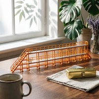 Double-Deck Rail Maintenance Walkway Scene Decoration for Model Scene