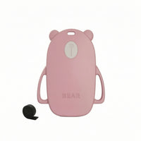 Six-Wheel Bear-Shaped Scooter Board Silent Scooter Board with Tow Rope Molded Toy Active for Playroom