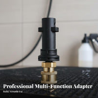 1/4 Inch Quick Connect Adapter Leak-Resistant 1/4 Inch Quick Connect Converter Foam Dispenser Adapter for Car Cleaners, DIY Enthusiasts