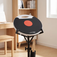 Drum Practice Pad Portable Drum Pad with Carry Handle Quiet for Drummers, Home, Apartment