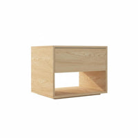 Floating Drawer Shelf Space-Saving Bedside Table Minimalist Design for Students