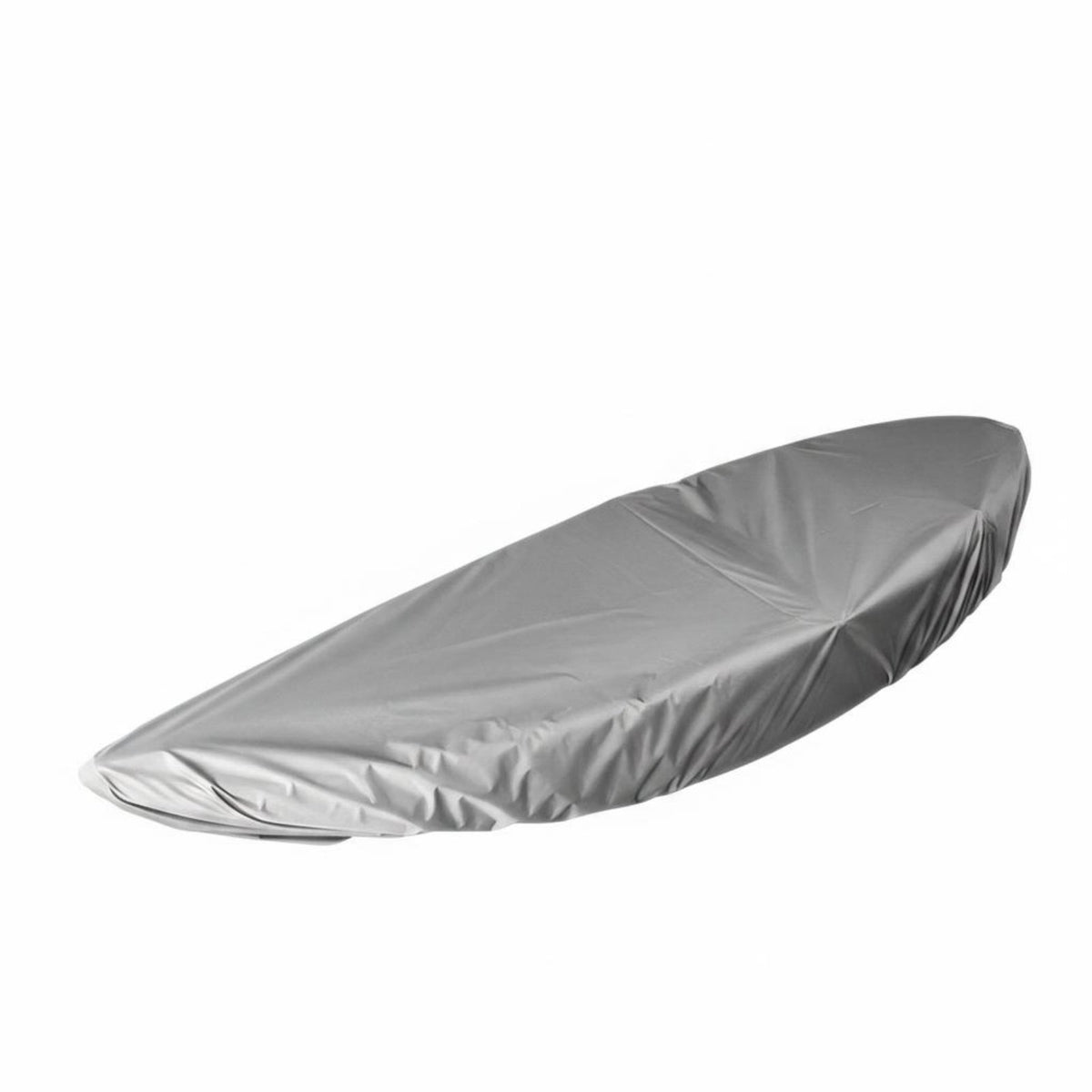Sunproof Waterproof Kayak Cover All Weather Protection Gray Kayak Cover Dustproof Shielded Tarp Heavy Duty for Dockside, Transport