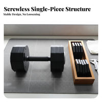 Adjustable Dumbbell Quick Change Adjustable Dumbbell Set Multi-Functional Steel Weight Set for Home Gym Users, Women, Workout, Muscle Building, Office