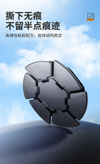 车载吸盘式手机支架底座自粘片双面胶耐高温仪表台支架底座胶垫