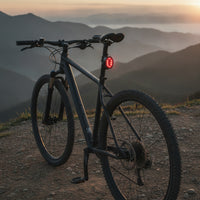 Smart Brake Light Usb Rechargeable Bike High-Brightness Bike Taillight for Cyclists, Commuters, Night Riding, Outdoor Riding