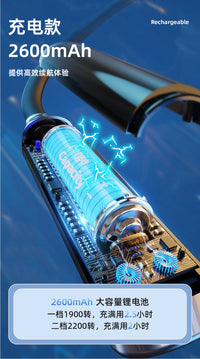 Summer Umbrella with Fan and Spray Cooling USB Rechargeable Long Handle Large Sun Umbrella UV Protection
