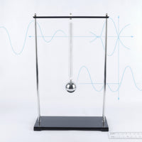 Spring Oscillator with Metal Frame Experimental-Style Vertical Spring Oscillator Harmonic for Students