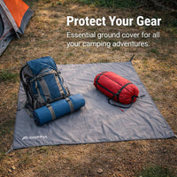 Ground Sheets for Camping, Waterproof Oxford Textile Tent Footprint, Lightweight #variant:Portable, Camping, Outdoor with Webbing