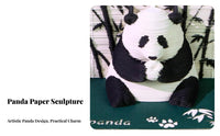 Unique Gift 3D Paper Art Calendar Carved 3D Paper Carving Calendar Multifunctional for Students, Study Room, Bookshelf, Souvenir Shop