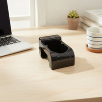 Armrest Cup Holder Glossy Armchair Holder Stable for Home Theater