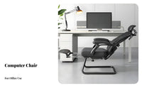 Reclining Office Chair with Footrest resting Function Ergonomic Recliner with Footrest 360-Degree rotate SGS Certified