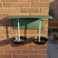 Rain Cover Bird Feeder Weatherproof Avian Feeder Easy to Hang Garden Decor for Yard
