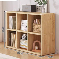 Configurable Cube Organizer Shelf Storage Unit Sturdy Framework Wooden Construction Versatile Use Suitable for Book Lovers Homeowners Study Room Kindergarten