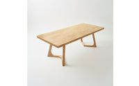 Minimalist Wooden Dining Table Elegant Solid Wood Table Premium Furniture Versatile for Families