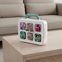 Early Education Busy Board Fine Physical Skills Development Educational Learning Toy Toddler Busy Case for Toddlers, Infants, Babies, Travel