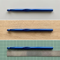 Aluminum Crochet Hooks Set for DIY Knitting and Weaving Projects - Single Head Colorful Needles