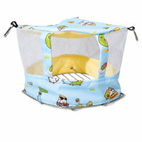 Hanging Bird Nest Soft Bird Nest with Metal Hooks Safe for Pet Cage, Small Birds