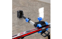 Wall Mount Bike Repair Stand Thick Steel Tube Two-Wheeler Maintenance Stand Wear-Resistant Vehicle Tool for Workshop
