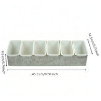 Condiment Organizer with Compartments Angled Countertop Spice Organizer Multi-Functional Seasoning Rack for Home Cooks