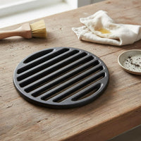 Round Cast Iron Grate High Temperature Resistant Firewood Heater Grate