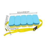 Buoyancy Support Swimming Training Belt Non-Inflatable Adjustable Flotation Waist Belt Lightweight Design for Beginners, Students