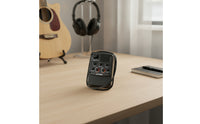 4-Band Equalizer Acoustic Guitar Preamp Easy to Install Acoustic Guitar Equalizer Noise Reduction Soundhole Pickup Under-Saddle Design for Beginners