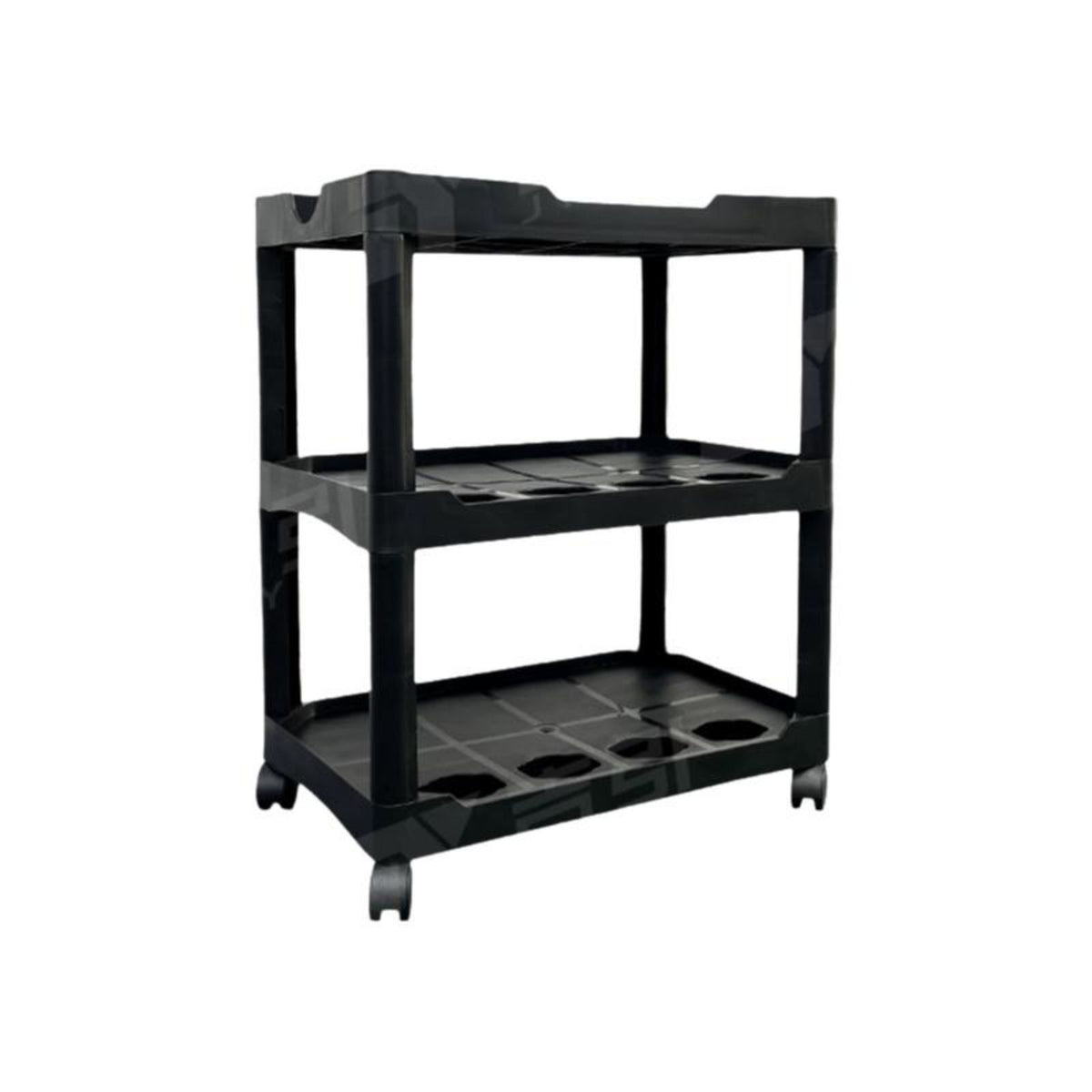 3-tier rolling garage storage cart