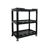 3-tier rolling garage storage cart