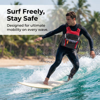 Kayaking Life Jacket for Water Sports Safety - Fabric Life Vest