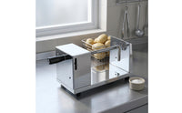 Manual Spiral Potato Cutter Stainless Steel Tornado Potato Cutter Stable Heavy-Duty for Vendors