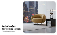 Suspended Armchair Minimalist Design Lounge Chair Modern Aesthetic Ergonomic Comfort for Homeowners, Interior Decorators