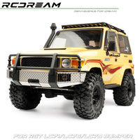 RCDream RGT LC76 LC71 Front Bumper Metal Skid Plate Guard