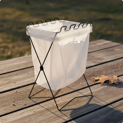 Foldable Garbage Bag Stand Multi-Purpose Folding Trash Bag Holder Multipurpose