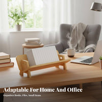 Multi-Compartment Desktop organizer Space-Saving Multi-Compartment Desk Sorter
