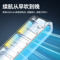 新款无叶办公室家用空调扇USB充电桌面塔扇便携大风力车载风扇