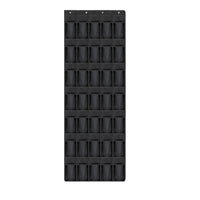 Hanging Pocket Organizer with Hooks Space-Saving Hanging Storage Organizer Heavy-Duty for Closet, Bedroom, Washroom