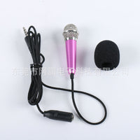 Mini Karaoke Microphone Headset for Mobile Phones