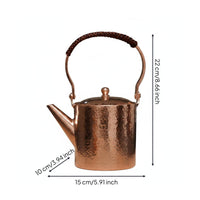 Handmade Copper Kettle Long-Lasting Kitchenware Hand Wash