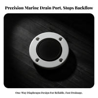 Screw-Mount Marine Drain Drain Port