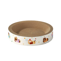 Cat Scratcher Bed Recyclable Scratcher Bowl Safe for Living Room, Cats, Kittens