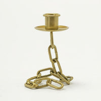 Industrial Style Candlestick Wrought Iron Art Suspended Chain Candle Holder Unique Centerpiece House Decoration for Living Room