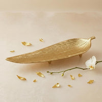 Decorative Leaf Tray Heavyweight House Decoration Multi-Use