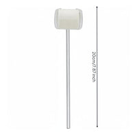 Replacement Part Felt Drum Beater Head Long-Lasting Drum Pedal Hammer Head Rich Sound Bass Pedal Beater Tip