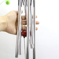 Wooden Retro Wind Chime Metal Hanging Ornament for Home Decor and Gifts