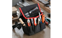 Waist Tool Bag Wear-Resistant Tool Belt Pouch Utility Belt Pouch Waterproof Multi-Pocket for Electricians, Construction Sites