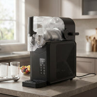 Countertop Chilled Drink Machine No Ice Needed Slushy Maker with Touch Panel Dishwasher Safe Smoothie Machine with Dispensing Spout Self-Cleaning for Families, Home Bar, Parties