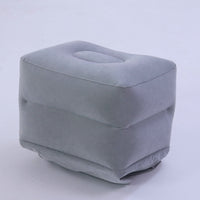 Inflatable Footrest Leg Rest for Car, Office, Travel, and Airplane Use