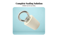 Odor-Proof Rubber Drain Stopper with Loop Versatile Use Sink Drain Stopper Long-Lasting for Plumbers, DIY Enthusiasts, Bathroom, Workshop