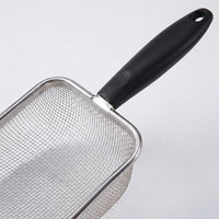 Stainless Steel Mesh Sand Sifter for Hamster and Litter, Chinchilla Sand Sifter for Litter Tray, Flat Rim Corner Cleaning Tool